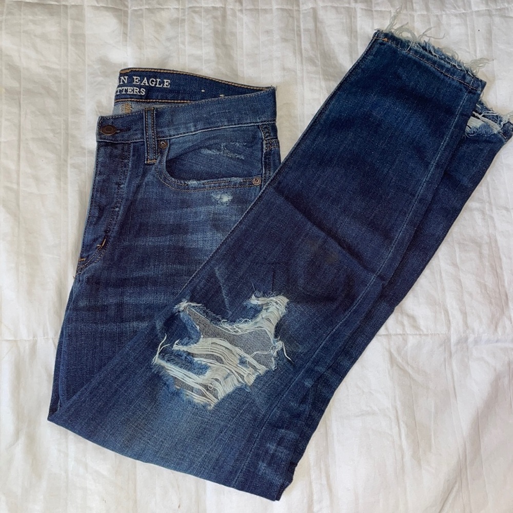 American Eagle High-Rise Skinny Jeans